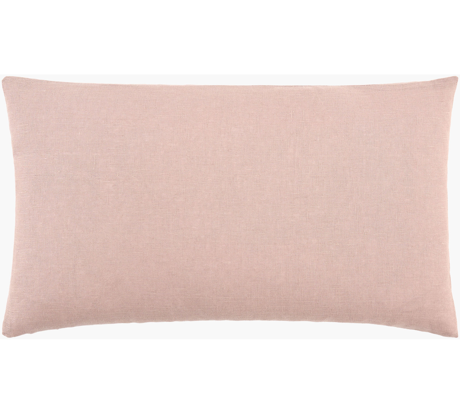 Lanie 7" x 21" Linen Pillow Cover, Dark Beige, Cover Only