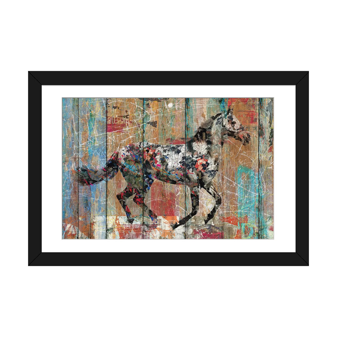 " Source Of Life (Wild Horse) " by Diego Tirigall East Urban Home Mat 