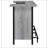 Menimen Grey Driftwood Freestanding Bar Unit