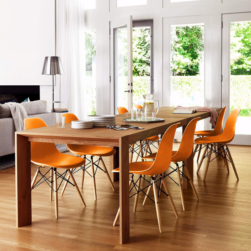 Josclyn Side Chair for Bedroom Kitchen Office, Orange
