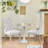 Belmont Button-Tufted Velvet Dining Chair – Premium Fabric & Solid Oak Frame-816771660-816771658-819235530