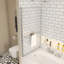 Pare-baignoire pivotant
