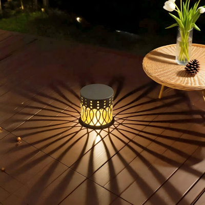 Petites lanternes solaires d'extérieur pour le jardin et le patio