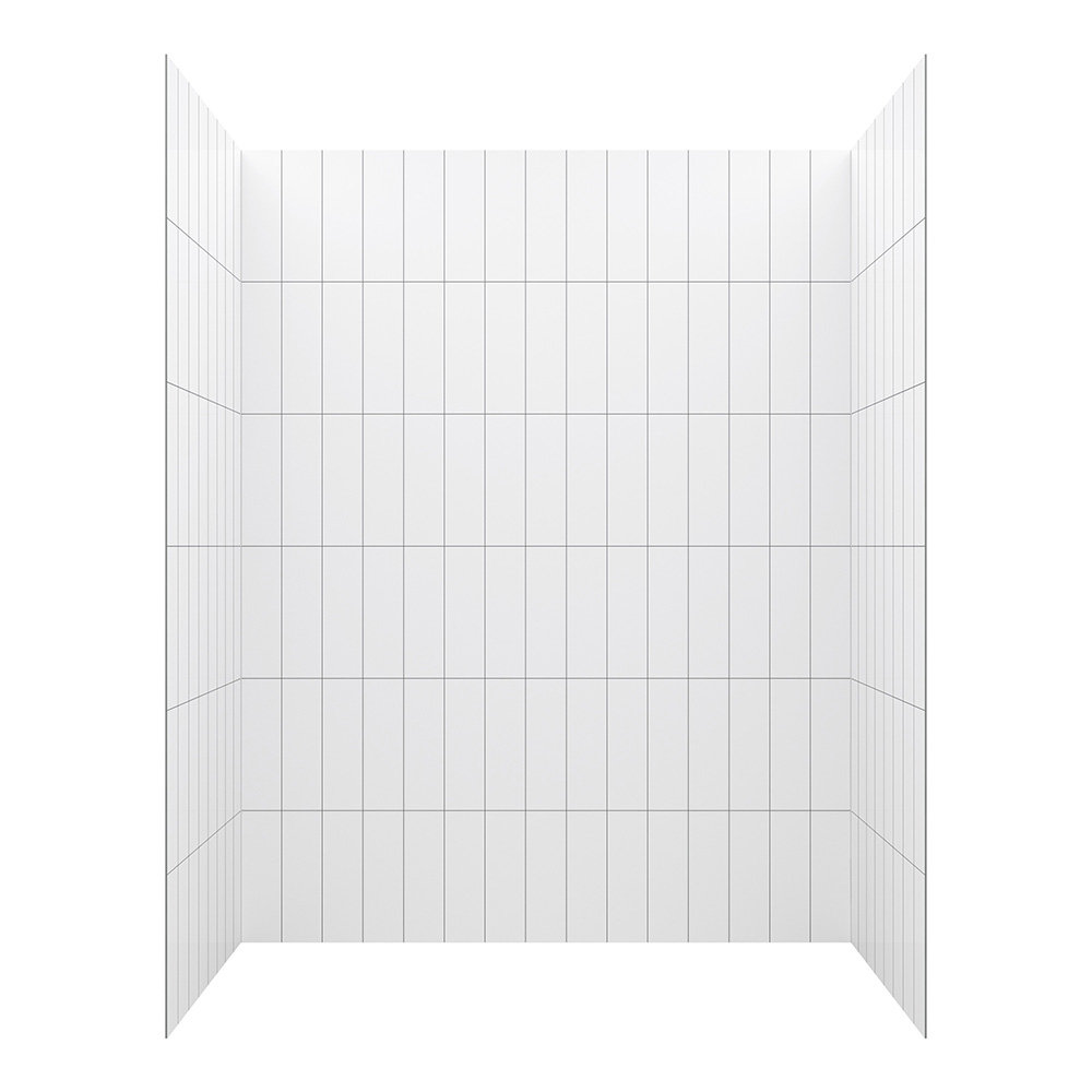 Jetcoat® 60 x 32 x 78 Five Panel Shower Wall System - CRAFT + MAIN