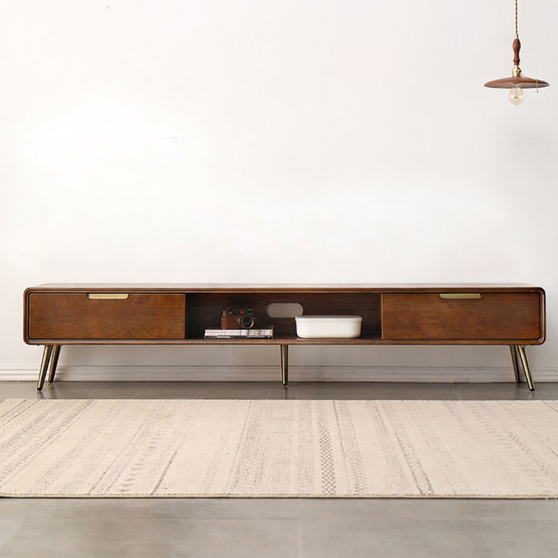 Modern Walnut Solid Wood TV Stands