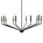 Lustre 10 lumières 38,25 "38,25"-1831976707