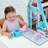 Delta Children Ski Chalet A-Frame Dollhouse - Includes 15 Accessories - Fits 12-inch Dolls - Pretend Play Dream Gift for Ages 3+