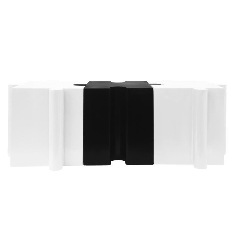 White 3 Modular Side Tables With Interlocking Design, 200lb Capacity For Indoor And Outdoor Display Areas Functionality