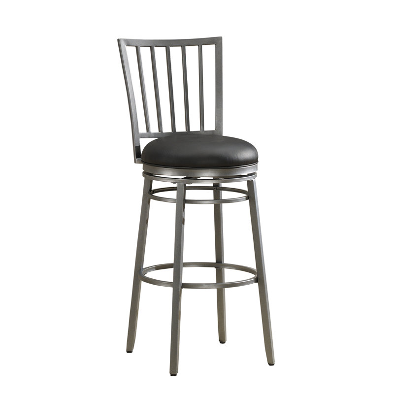 Tabouret de bar et de comptoir pivotant, Pierre à feu, Tabouret de bar (assise de 30 po de hauteur)