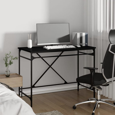 Alanyah Metal Base Writing Desk