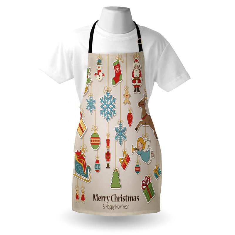 Christmas Bib Apron