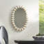 Cicada Oval Solid Wood Mirror
