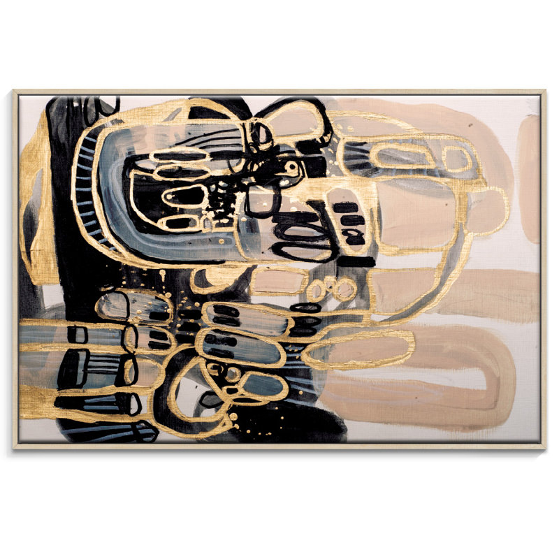 Amanda Morie - Painting on Canvas, 51cm H x 76cm W, Timber Floater Frame