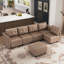 Canapé modulaire réversible avec repose-pieds Bresee-115612322-87874159