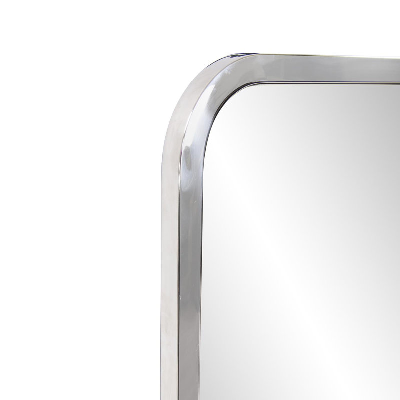 Simone Rectangular Stainless Steel Mirror