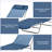 Tuthill Outdoor Metal Chaise Lounge , Cushion Included