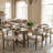 Upholstered Dining Barrel Chair Set of 2, Extra-Wide 20” Seat, Deep Cushioned Comfort, Plush Fabric, Solid Wood Legs-697240345