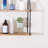2-tier Wood and Metal Floating Shelves
