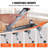 Aadu 1 - Step Aluminum Lightweight Folding Small Step Ladder