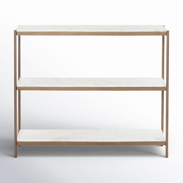 Felix 36'' W Marble Console Table