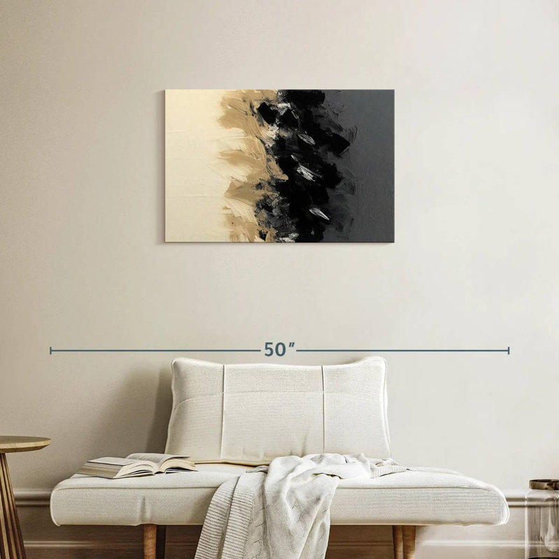 Horizon abstrait Avery II, H 20 po x l 30 po