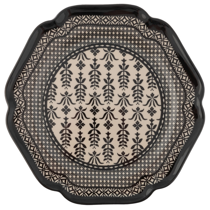 MELAMINE DINNER PLATES S/4  NIGHTINGALE (F24)