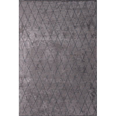Tapis brun foncé / gris Rapture