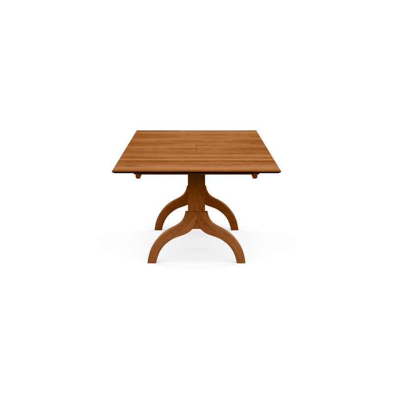 Sarah Four Leg Extension Table, Autumn Cherry, 72" L x 42" W