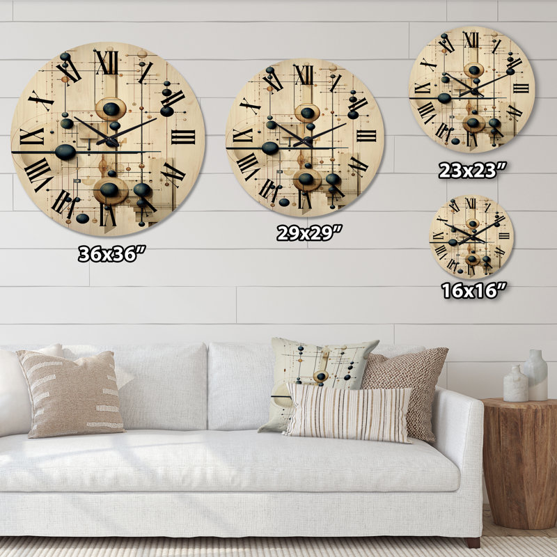 Horloge murale Fredricks, Très grand