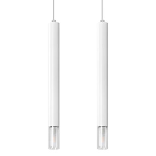Wezyr 2 - Light Stainless Steel Cylinder Pendant (Set of 4)