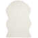 Baer Solid Colour Faux Sheepskin Hand Woven Area Rug