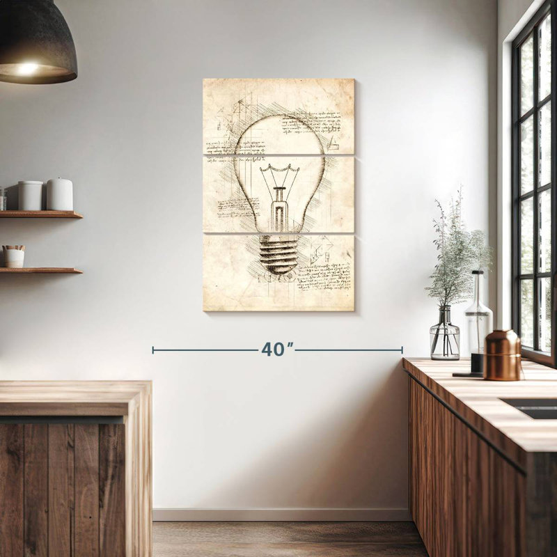 Ampoule Laelle, H 38 po x l 24 po