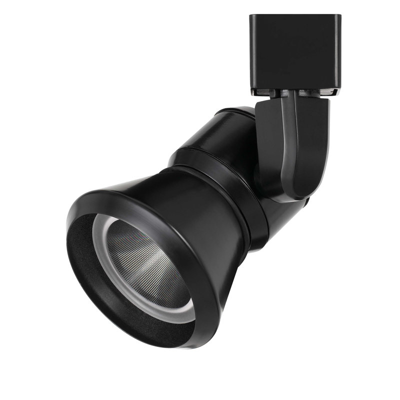 LED Track Fixture Head, Black, Black