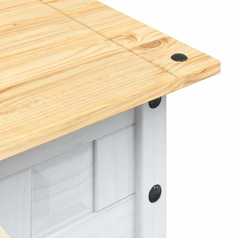 Basso Coffee Table with Storage 100 x 55 x 45 cm, White