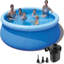 Piscine gonflable en plastique 2,6 pi x 12 pi Aike Home-72056276-96433364