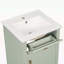 Meuble-lavabo charmant pour petite salle de bain-384032825