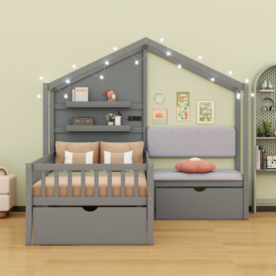 Aleya Panel Storage Bed