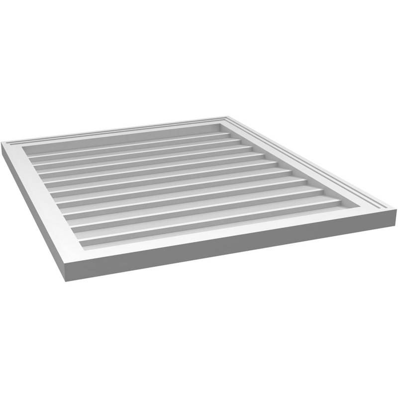 Cadre en brique, brun clair apprêté, H 32 po x l 28 po x P 1,5 po