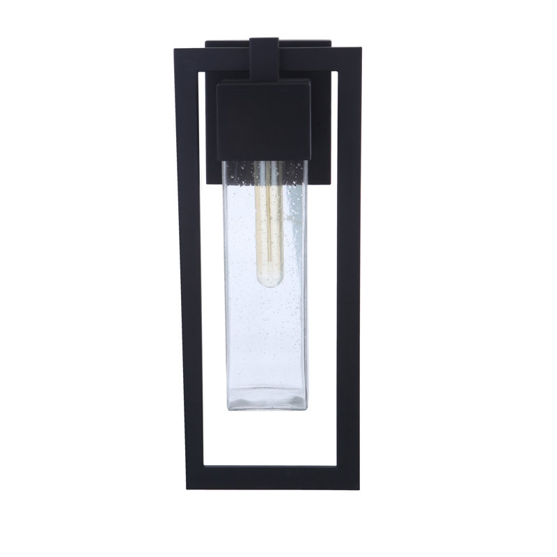 Perimeter Wall Light, Midnight, 17" H x 6" W x 5" D