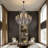 25-Light Large Modern Maria Theresa Crystal Chandeliers-194882157