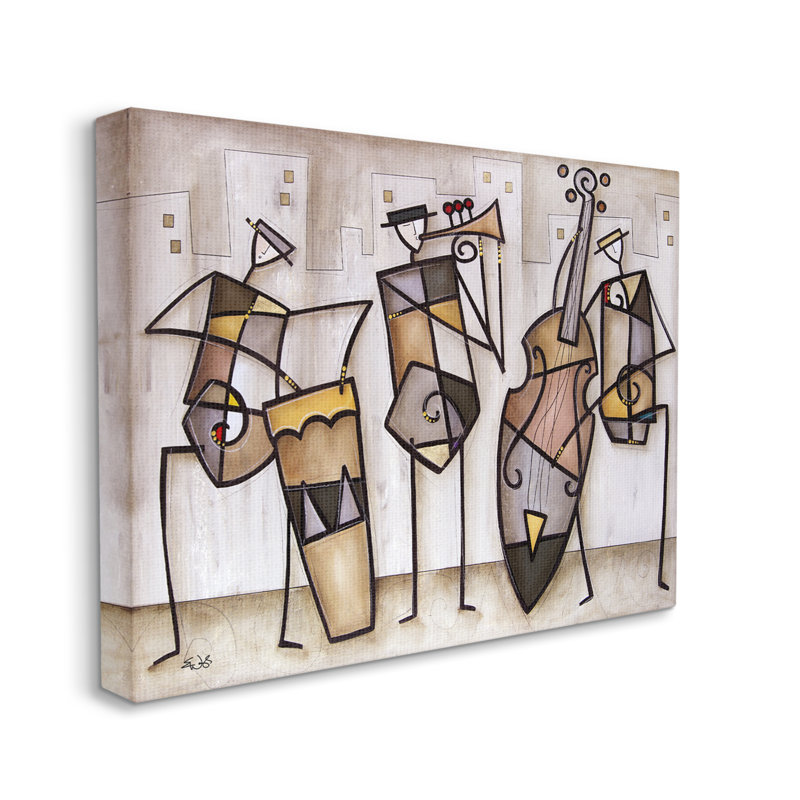 «Toile tendue surdimensionnée» par Eric Waugh, Toile tendue, H 36 po x l 48 po x P 1,5 po