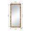 Miroir de plancher rectangulaire Burl