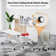 3 Pcs 63'' Flip-top Nesting Mobile Training Table