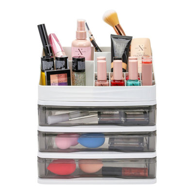 Plastic Makeup Organiser