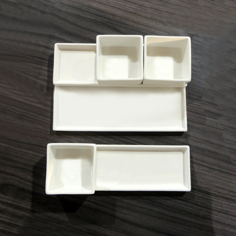 Desserte condiment White Tie Combo