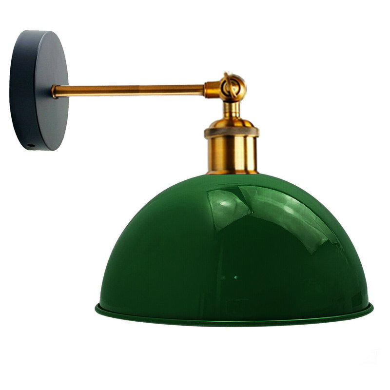 Winsett Armed Sconce, Green