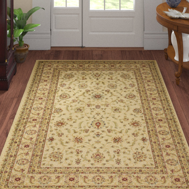 Niles Oriental Area Rug, Rectangle 7'1" x 10', Cream