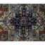 Tapis rouille et beige noué à la main de haute qualité