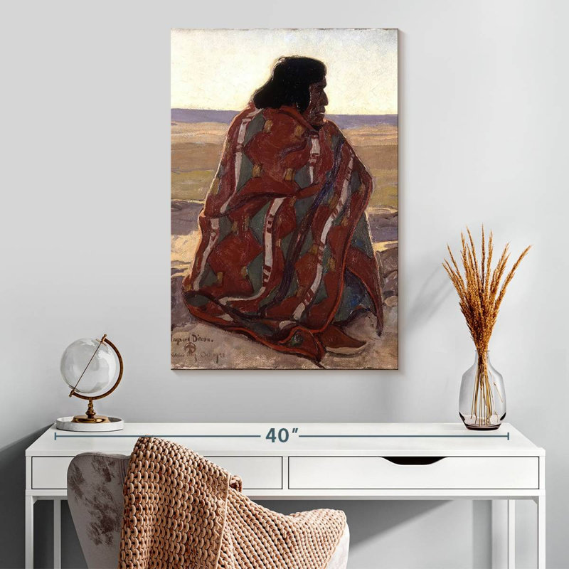 Lelar Hopi Man, 30" H x 20" W