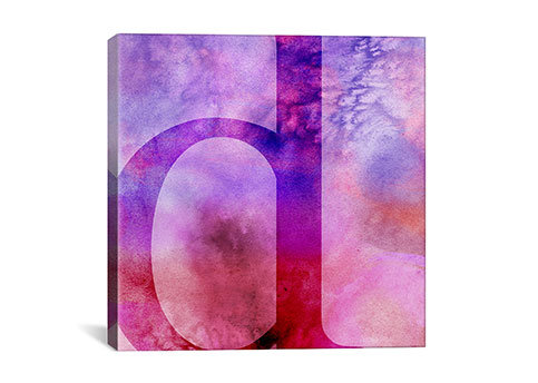 Art textuel sur toile, H 26 po x l 26 po x P 1,5 po, d